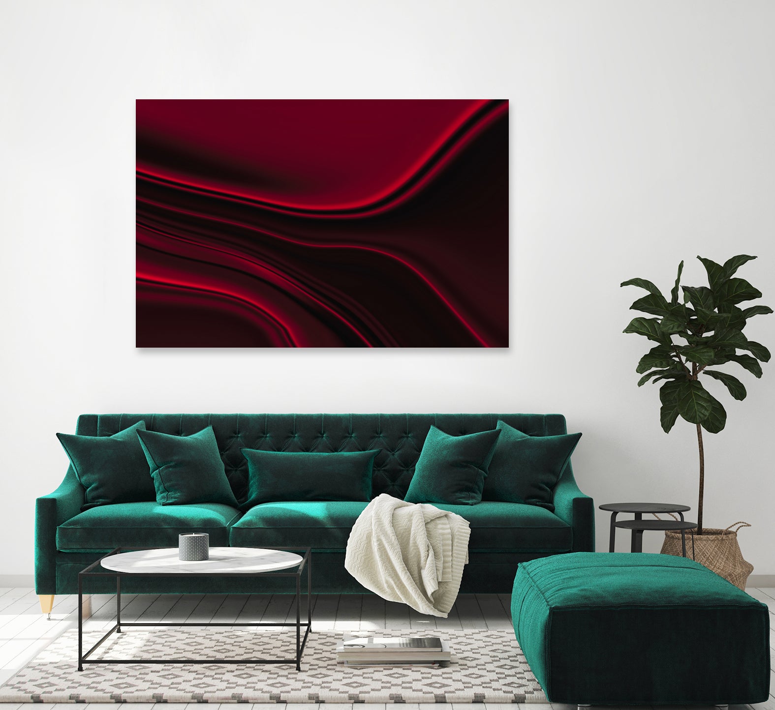 Red Liquid by Ronny Sefria on GIANT ART - black digital painting