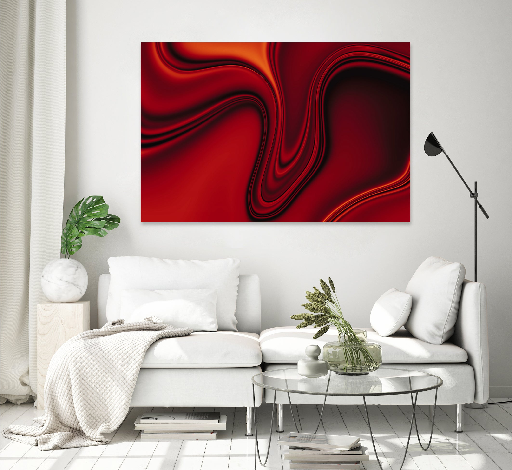 Red Liquid by Ronny Sefria on GIANT ART - black digital painting