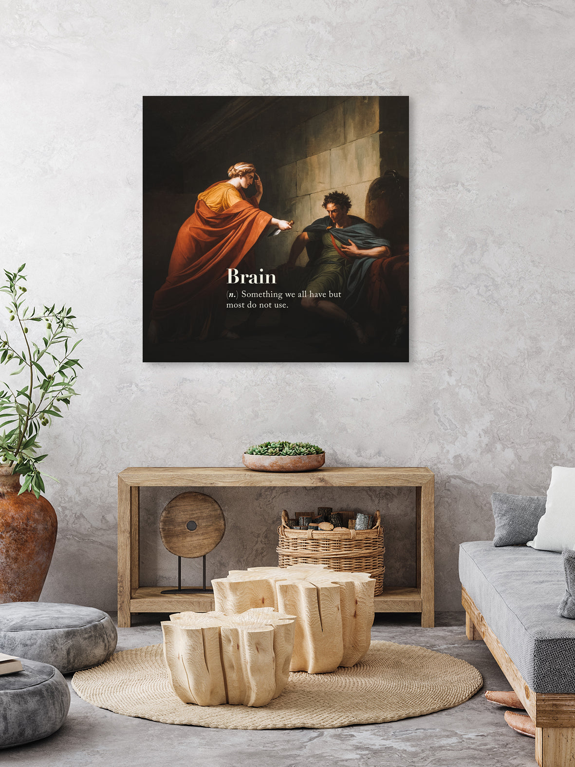 Brain by Mehmet Geren on GIANT ART - orange photo manipulation