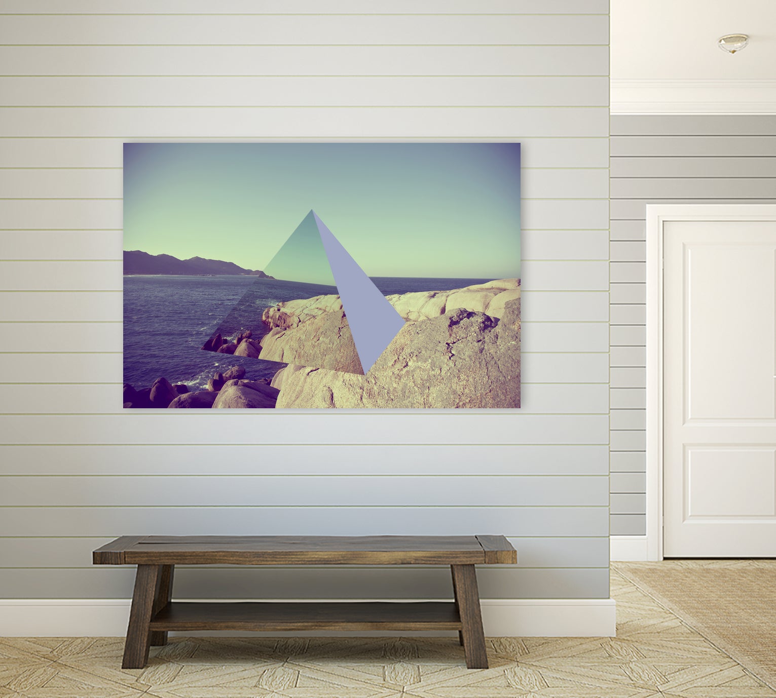 Travellers Triangle 02 by David Copithorne on GIANT ART - brown 3d art