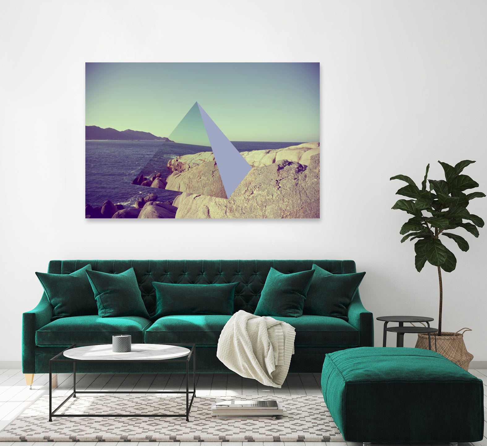 Travellers Triangle 02 by David Copithorne on GIANT ART - brown 3d art