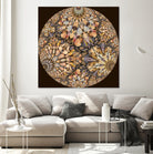 Hyperbolic Pebbles by Digital Crafts on GIANT ART - brown digital painting