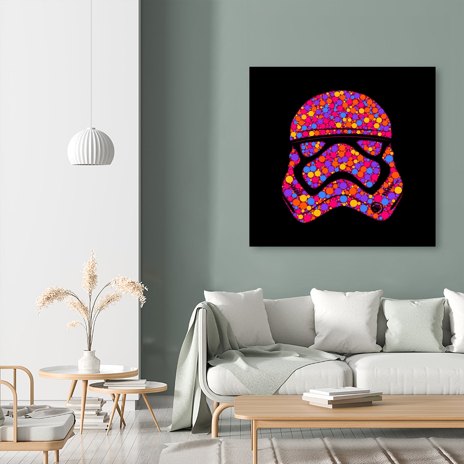 Stormtrooper | Star Wars | Pop Art by William Cuccio on GIANT ART - pink digital painting