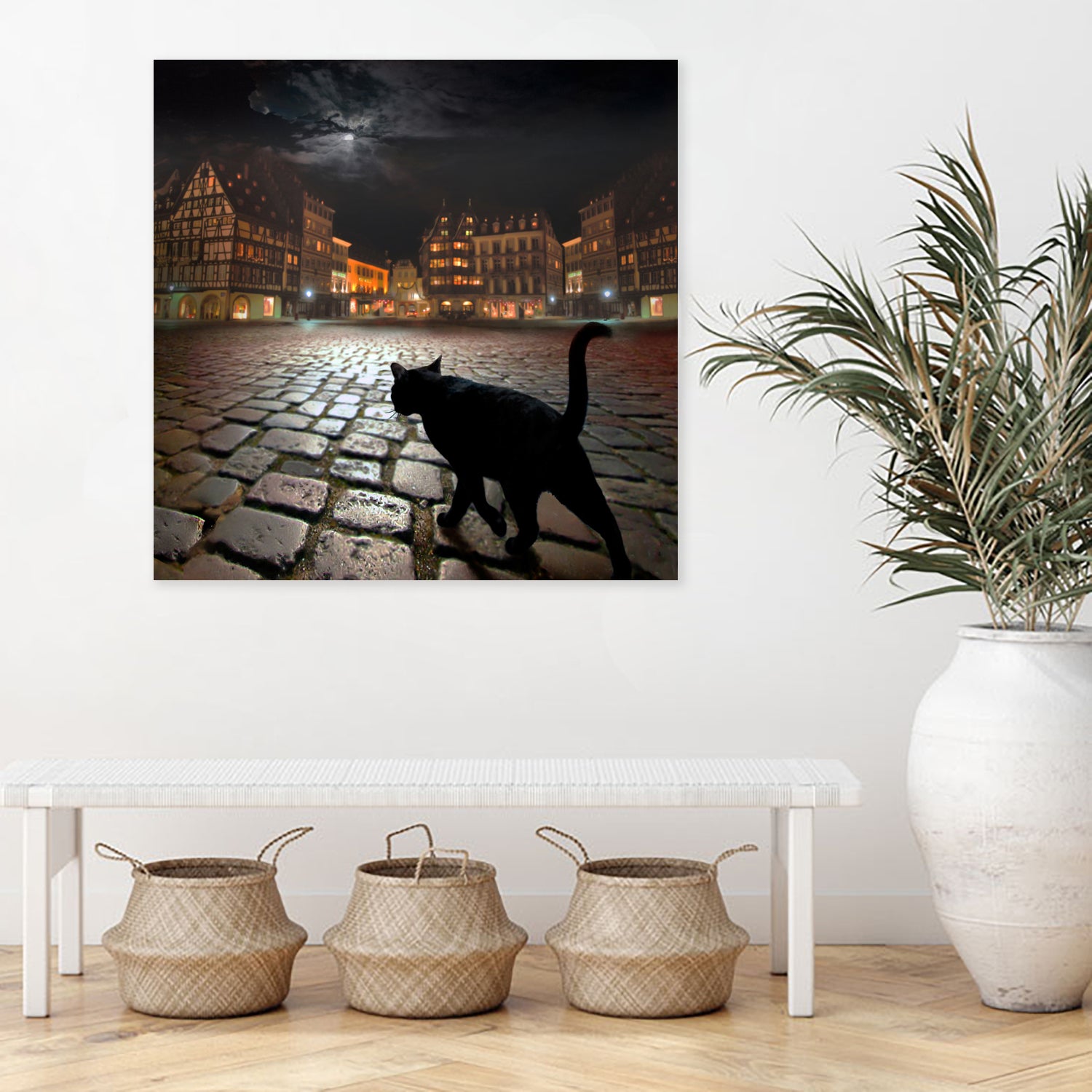 Strasburg's Night by Igor Zenin on GIANT ART - black digital painting