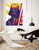 Darth Vader by Art Style on GIANT ART - orange vector illustration