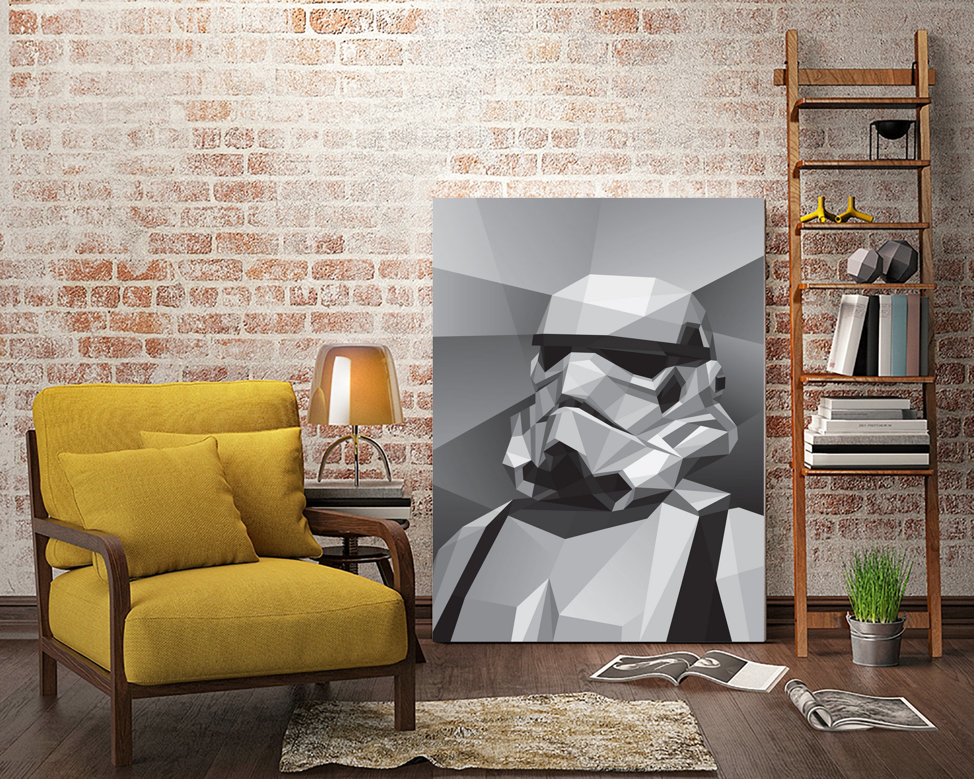 Storm Trooper by Filip Peraić on GIANT ART - gray digital painting