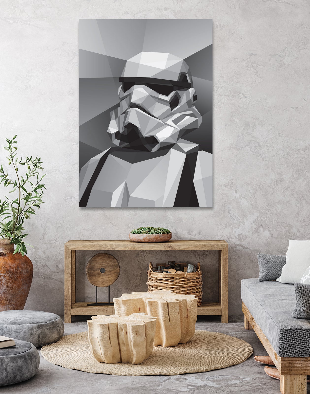 Storm Trooper by Filip Peraić on GIANT ART - gray digital painting