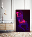 Intimate Connection (Remake of 2016 version) by Francois Martin Painchaud on GIANT ART - red digital drawing