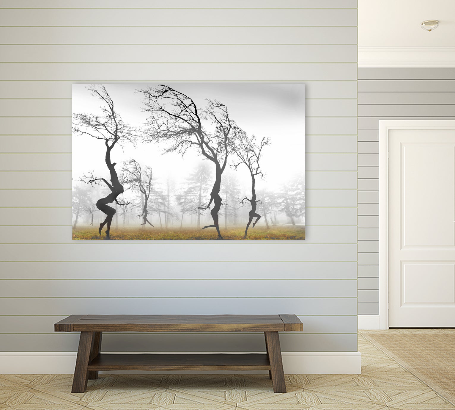 In The Mist by Igor Zenin on GIANT ART - black digital painting