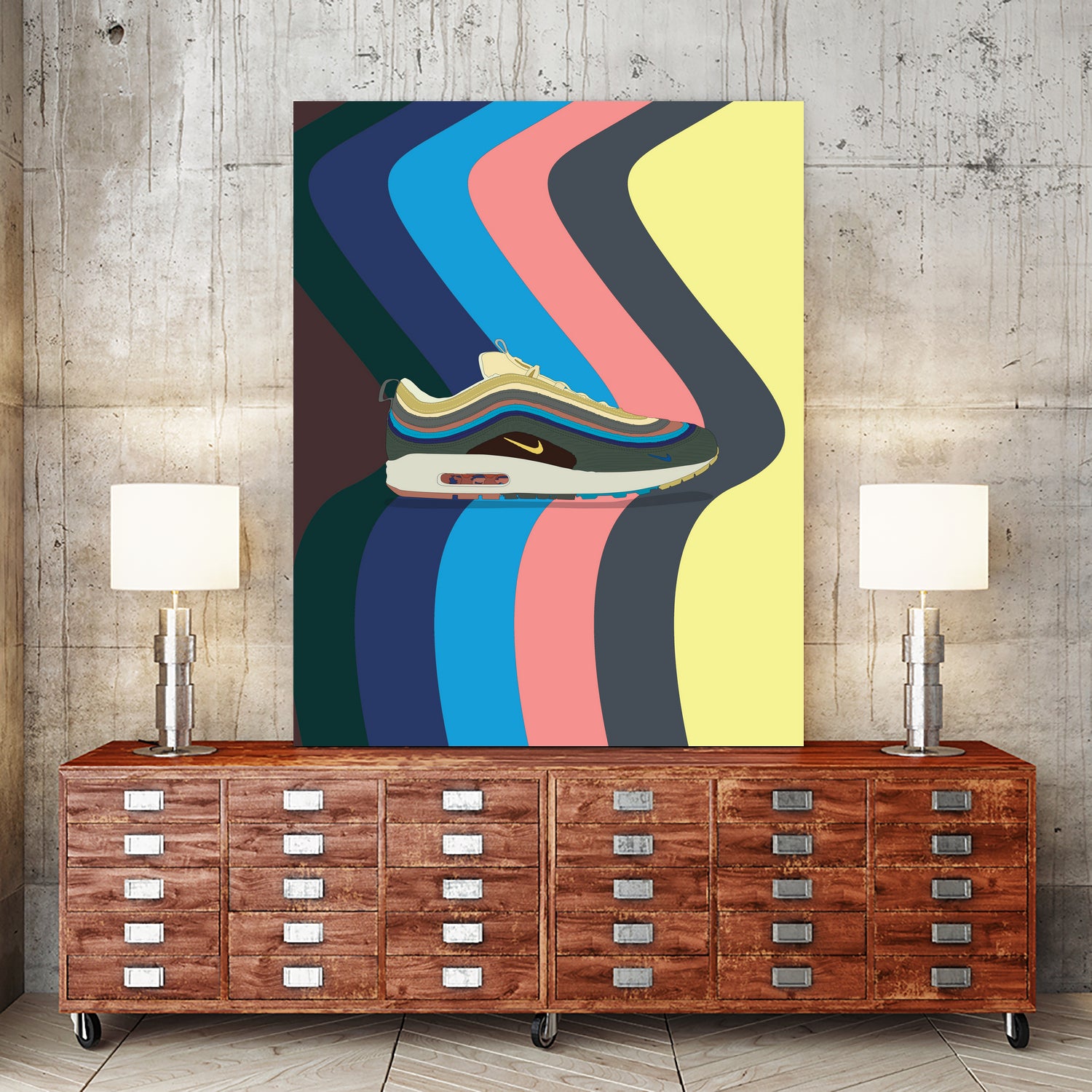 collectors sneaker 2 by Bau Meki on GIANT ART - white digital drawing