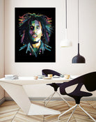 BOB MARLEY by Aan Susanto on GIANT ART - black character design