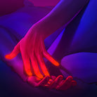 Intimate Touch by Francois Martin Painchaud on GIANT ART - red character design