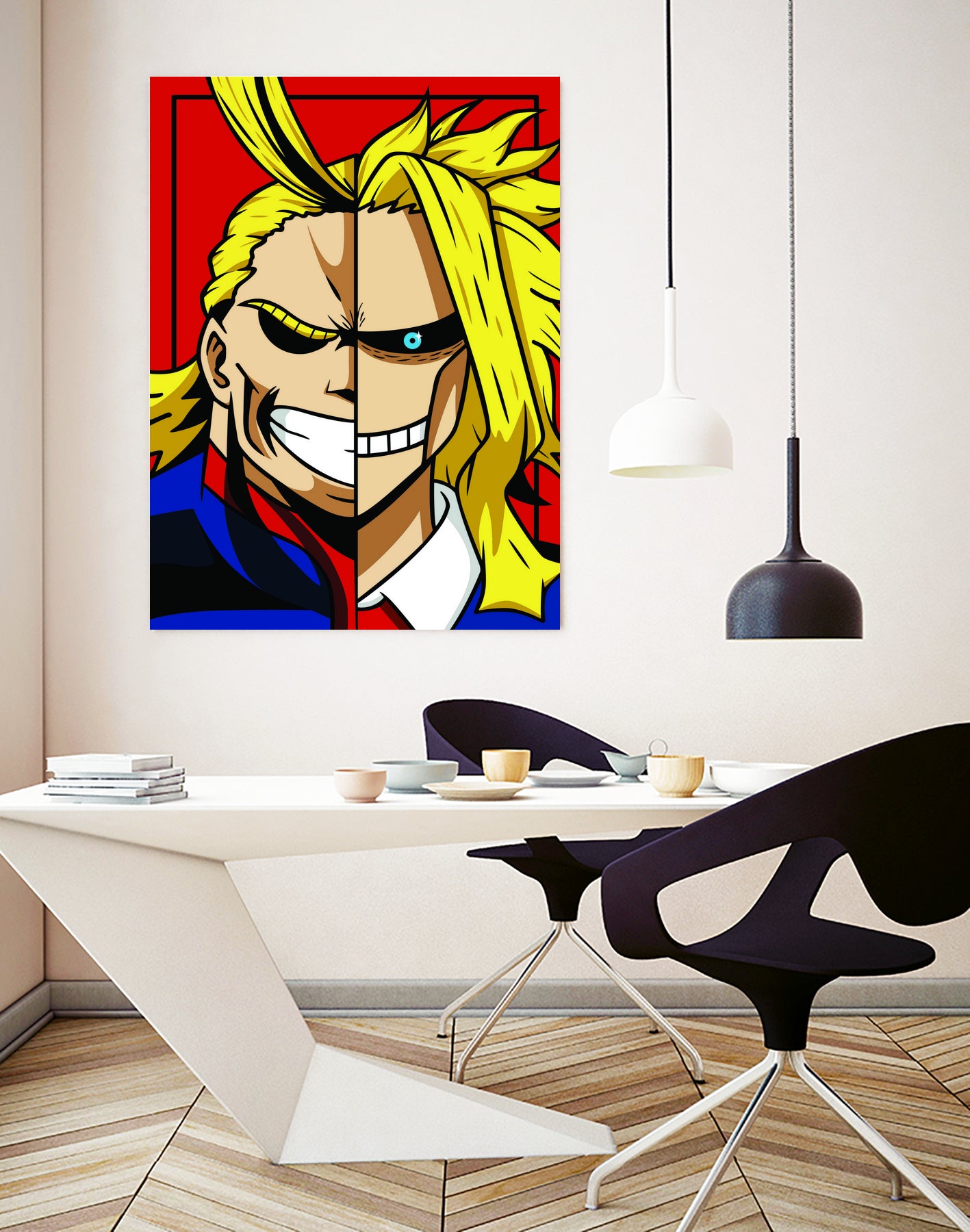 ALL MIGHT My Hero Academia by Muhamat Azmi Muna on GIANT ART - white character design