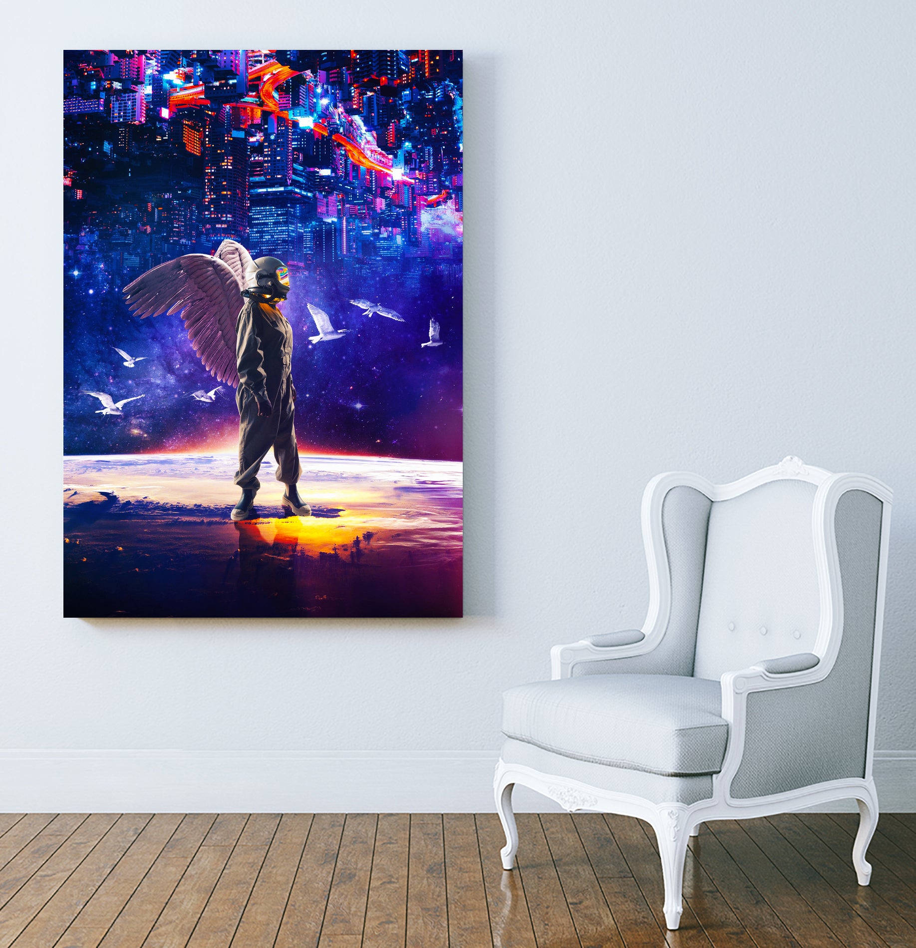 The Flying One by Seam Less on GIANT ART - black photo manipulation