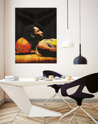 kobe bryant by Yusman Paringotan hotmartogi Pasaribu on GIANT ART - black photo illustration