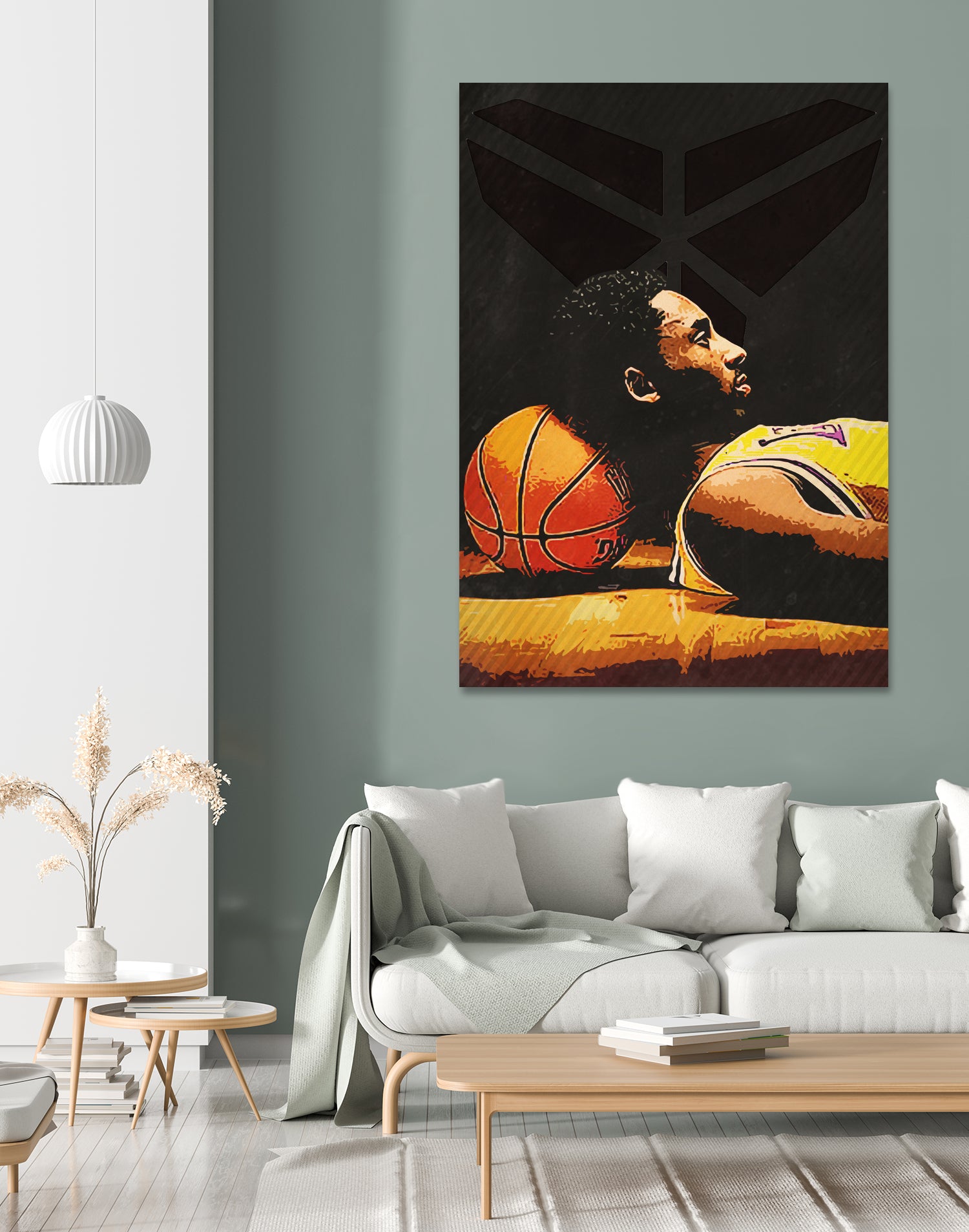 kobe bryant by Yusman Paringotan hotmartogi Pasaribu on GIANT ART - black photo illustration