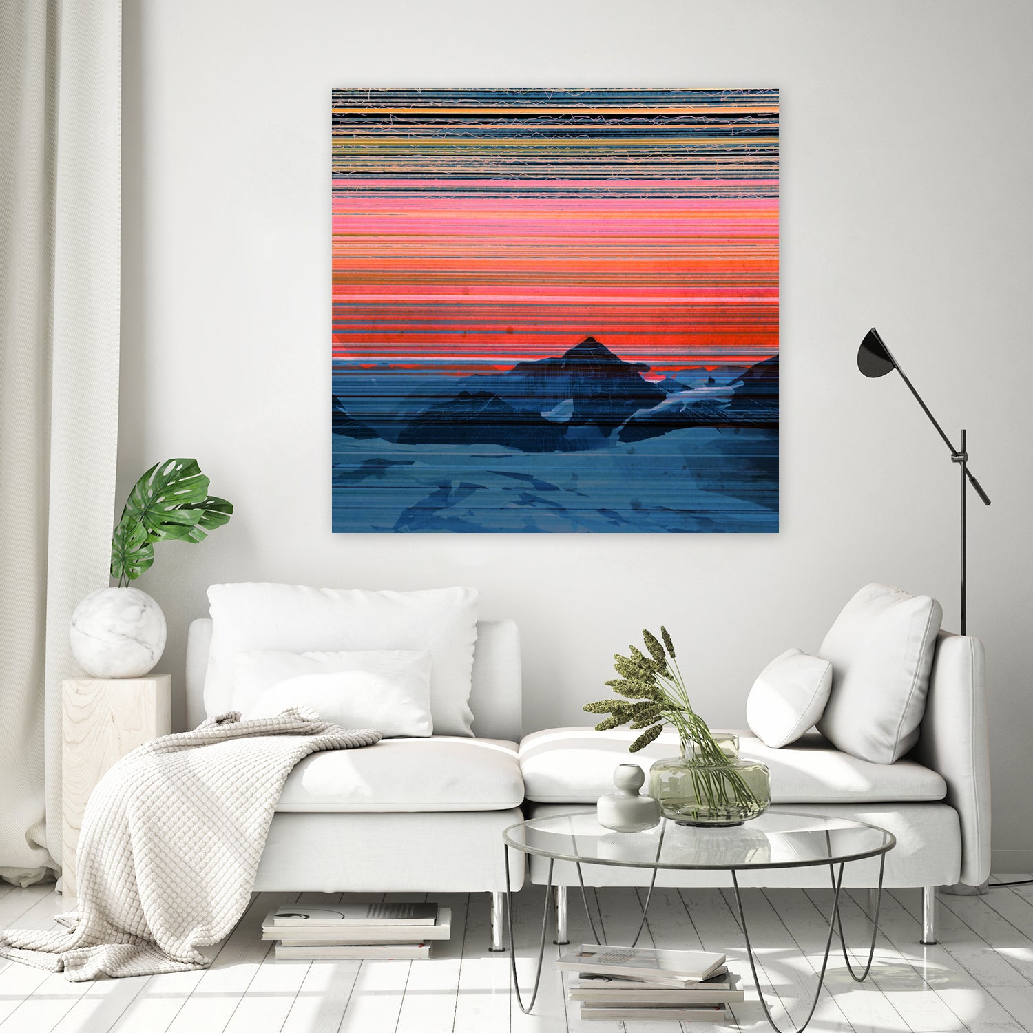 Enjoy the Silence by Jamison Gish on GIANT ART - pink digital painting