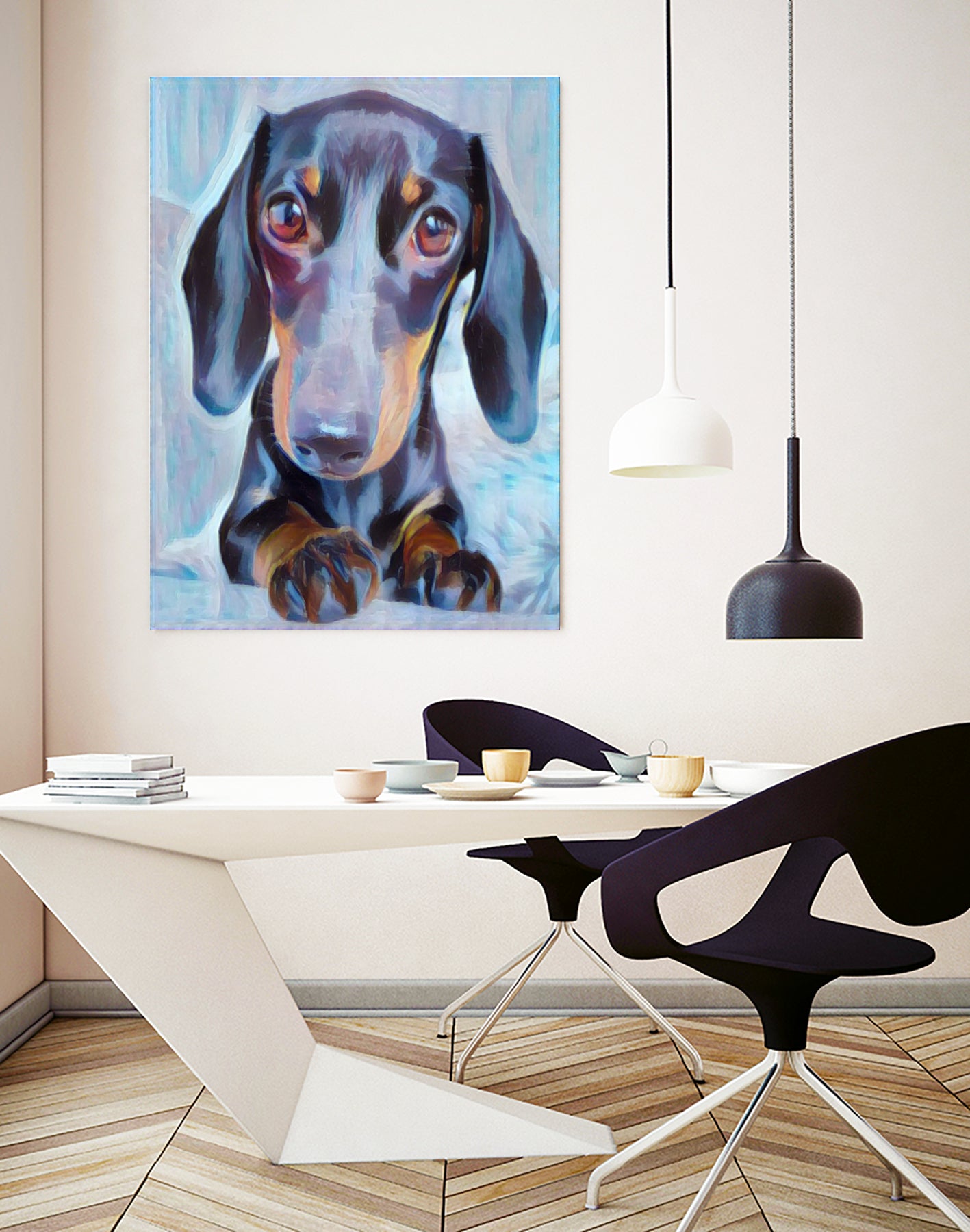 Daisy by Mary Carnot on GIANT ART - black digital painting