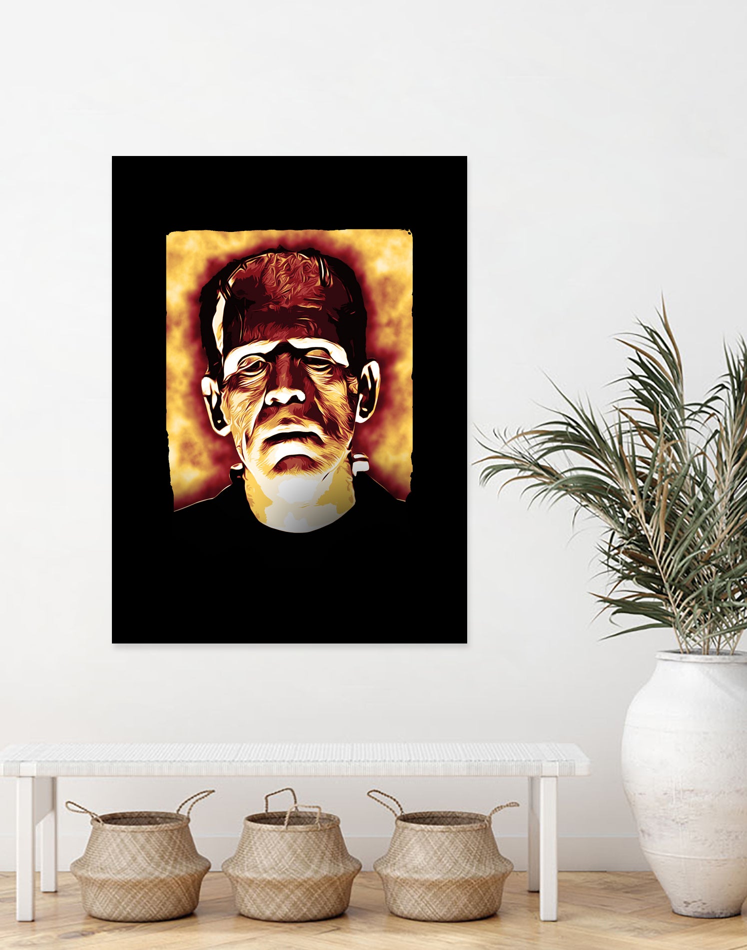 Frankenstein Custom Fansart Style by ade niroi91 on GIANT ART - black photo illustration
