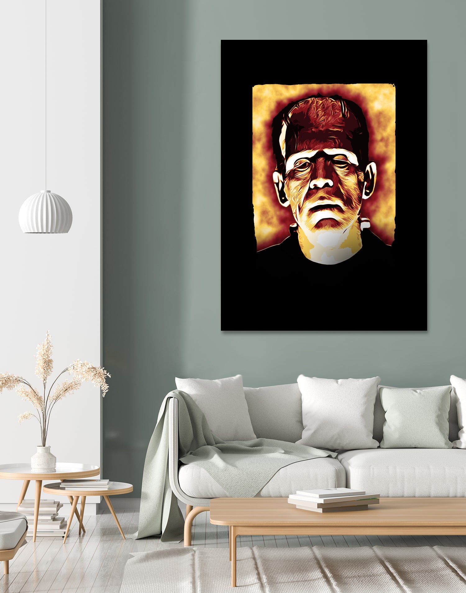 Frankenstein Custom Fansart Style by ade niroi91 on GIANT ART - black photo illustration