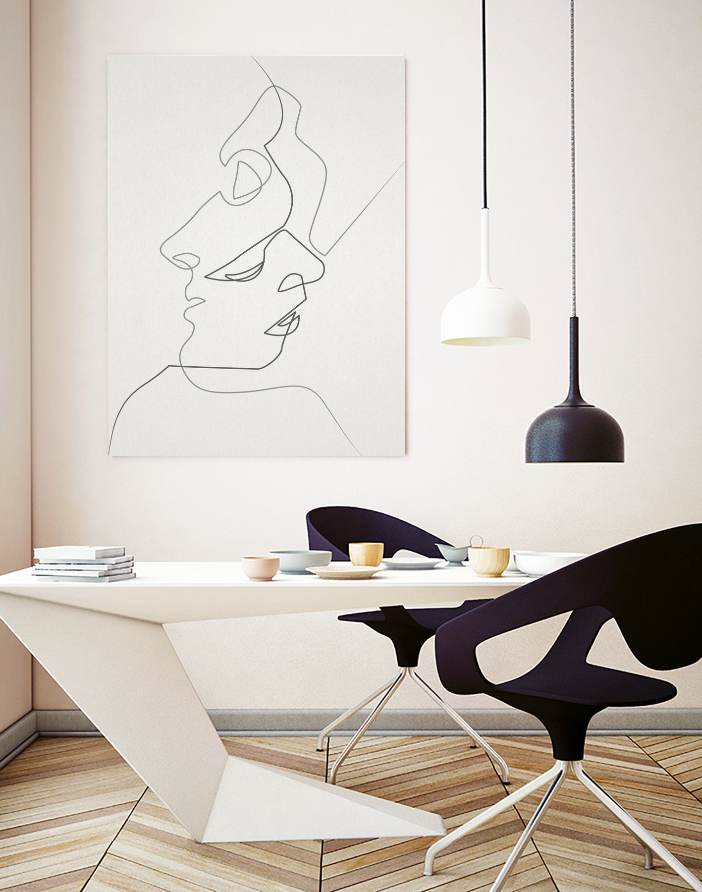 Close by Christophe Louis on GIANT ART - white digital drawing