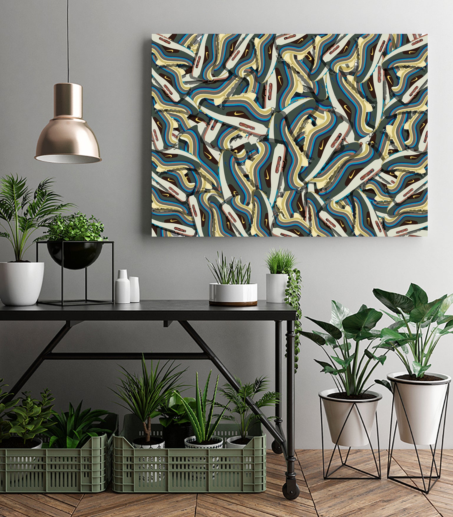 Pattern sneaker 03 by Bau Meki on GIANT ART - white digital drawing