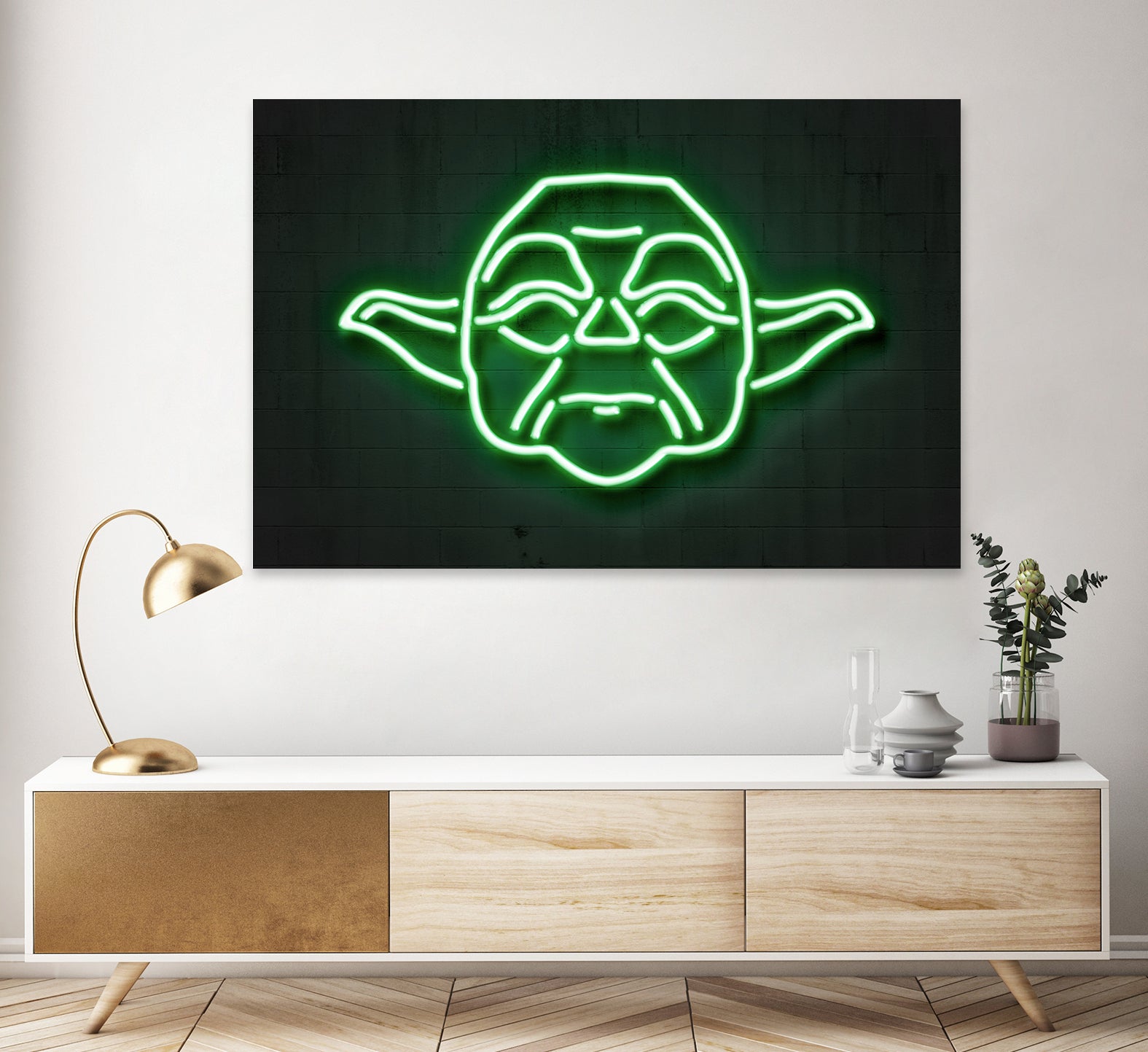 Yoda by Octavian Mihai Mielu on GIANT ART - green character design