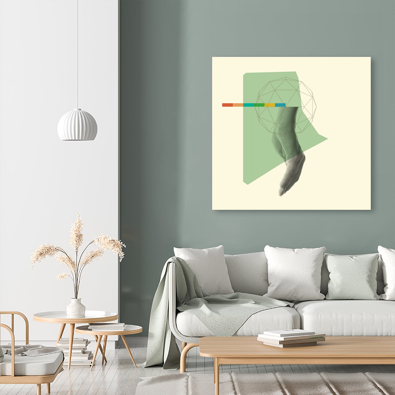 Touched by the Hand of... by Aimer Heinz on GIANT ART - green photo illustration