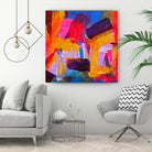 oil_m by ROMA TIMBREZA on GIANT ART - yellow mixed media