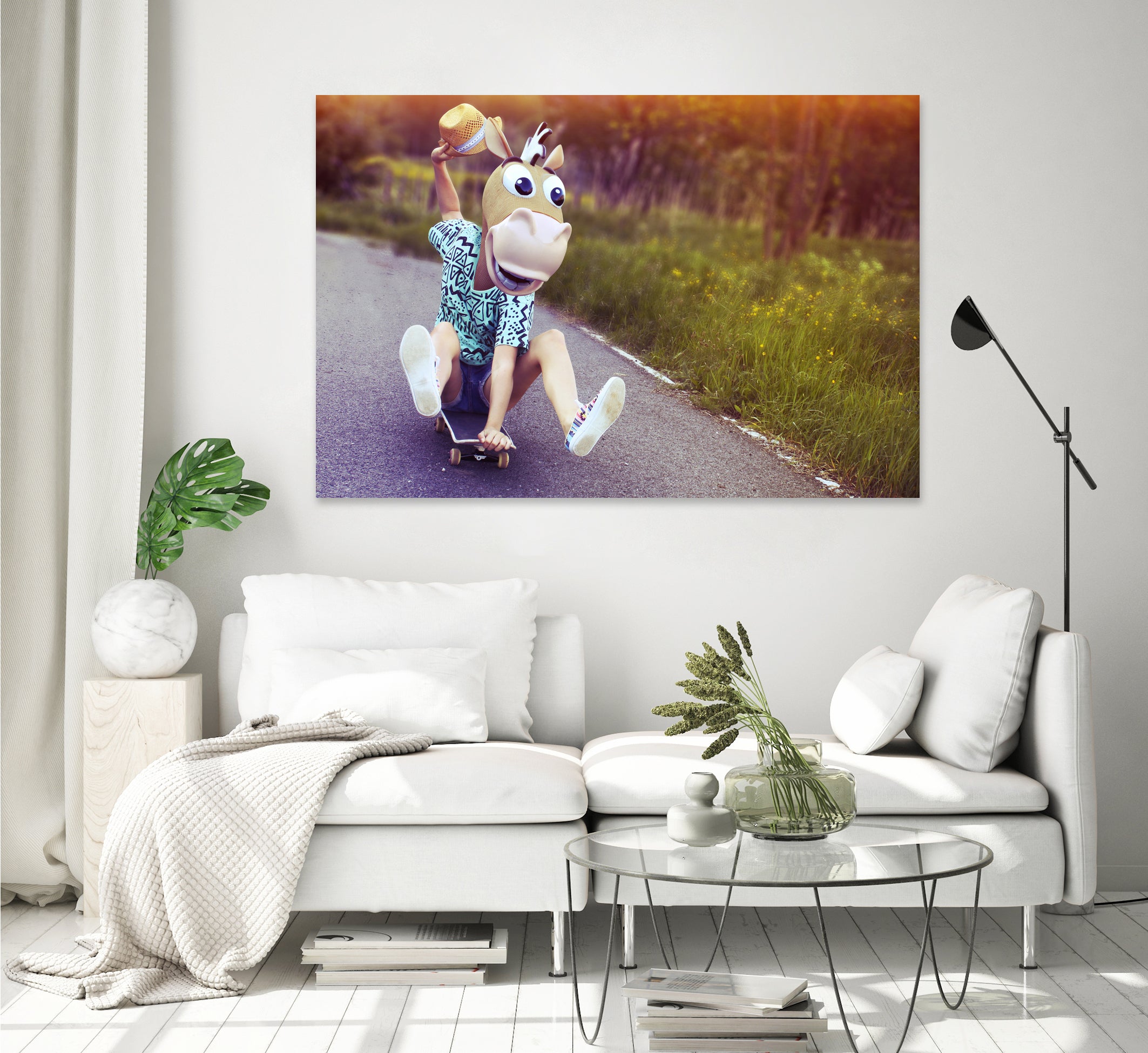 Road(eo) Trip ! by Caroline Sauvage on GIANT ART - orange photo manipulation