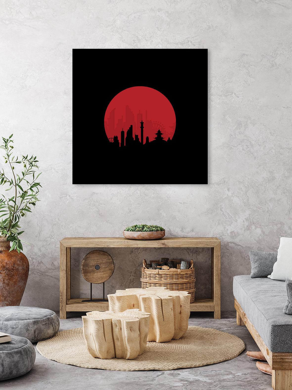 Tokyo Japan by Lord Chris on GIANT ART - black digital painting