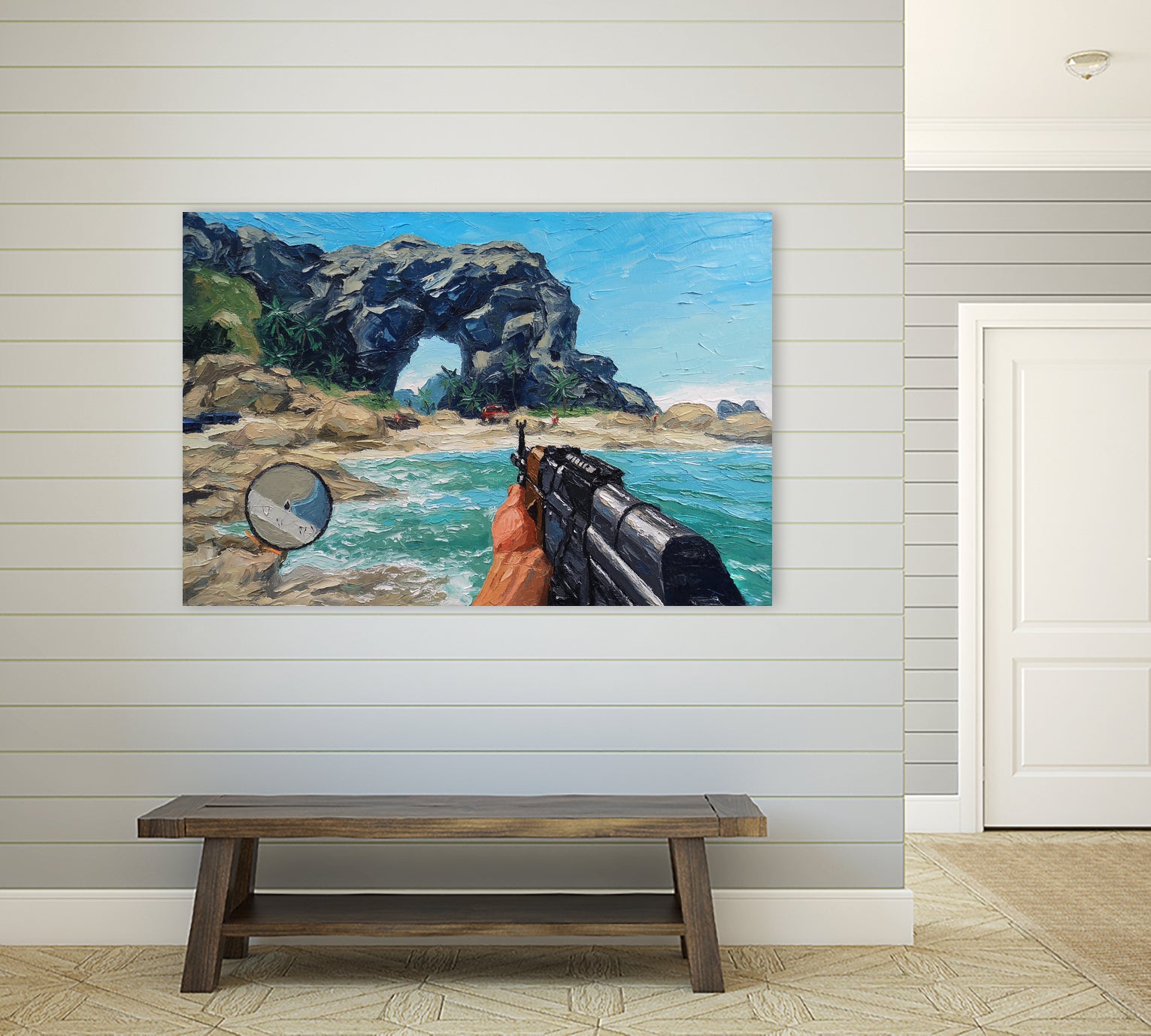 Summertime Beaches by Nikolay Lobzov on GIANT ART - white game design