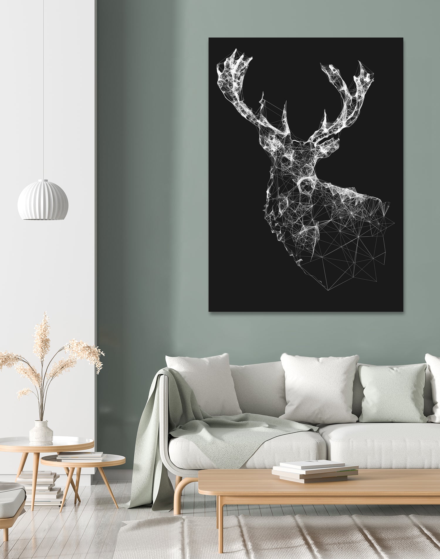 Deer Reader by Jordan Rogers on GIANT ART - vector illustration