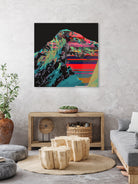 Working On A Dream by Jamison Gish on GIANT ART - blue digital painting