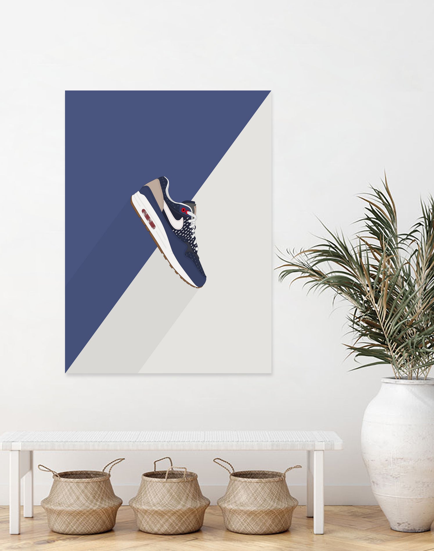 Airmax1 - blue void by Yanuar Ahmat on GIANT ART - white digital drawing