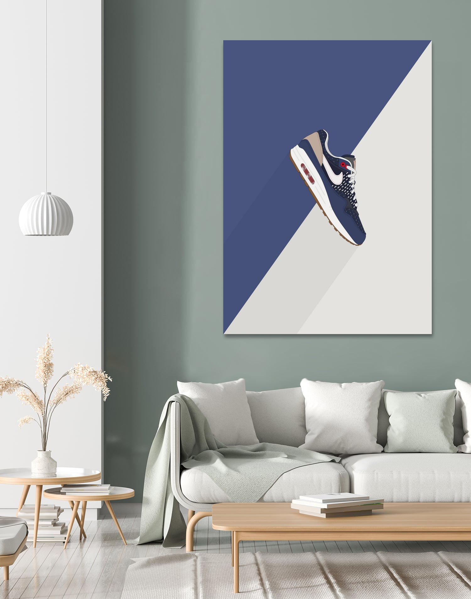 Airmax1 - blue void by Yanuar Ahmat on GIANT ART - white digital drawing