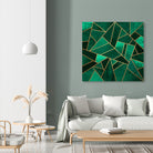 Emerald And Copper by Elisabeth Fredriksson on GIANT ART - green digital painting
