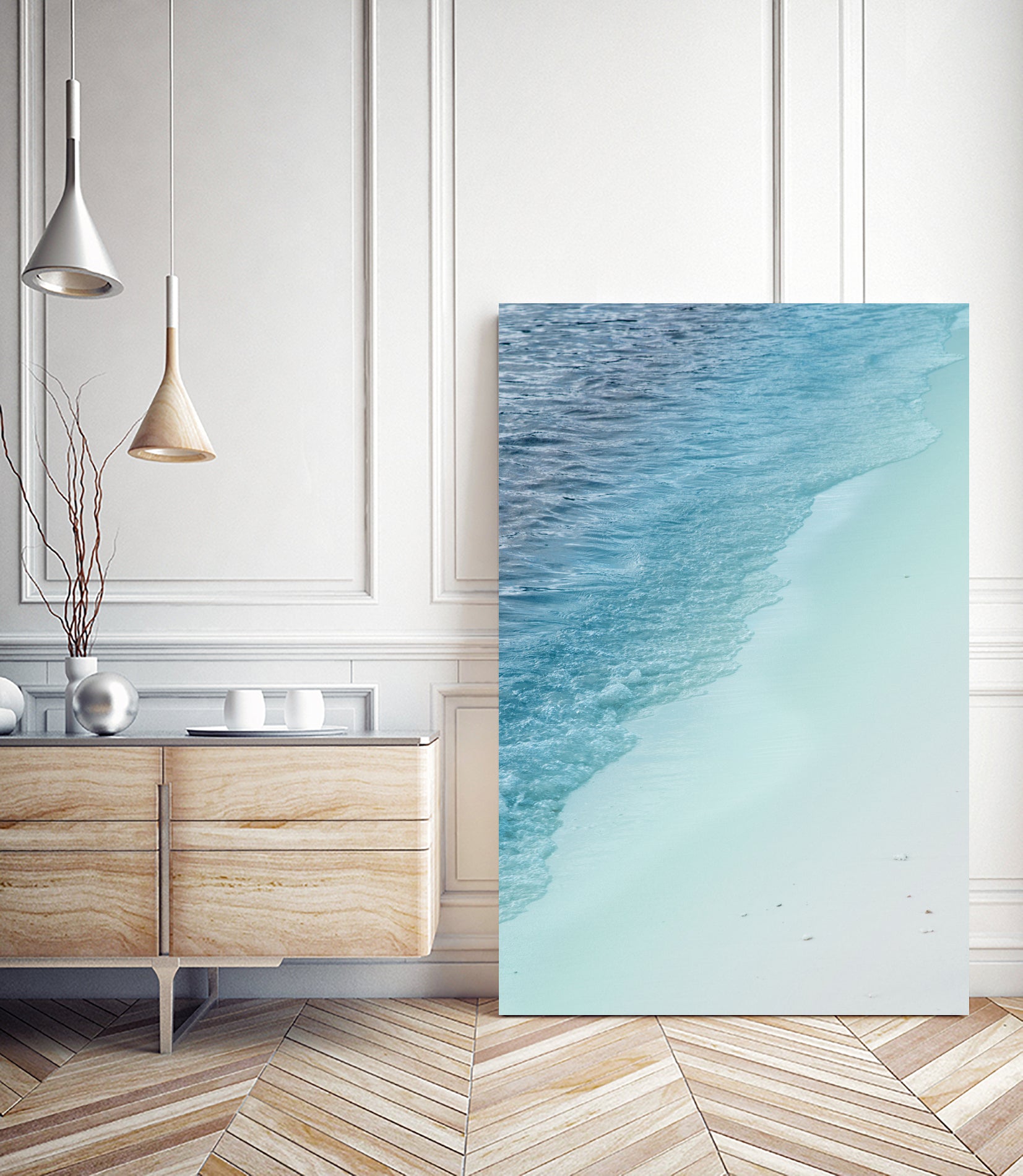 Pastel Ocean Beauty #2 #wall #decor #art by Anita & Bella Jantz on GIANT ART - blue photo manipulation