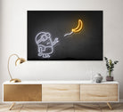 Banana by Octavian Mihai Mielu on GIANT ART - yellow digital drawing