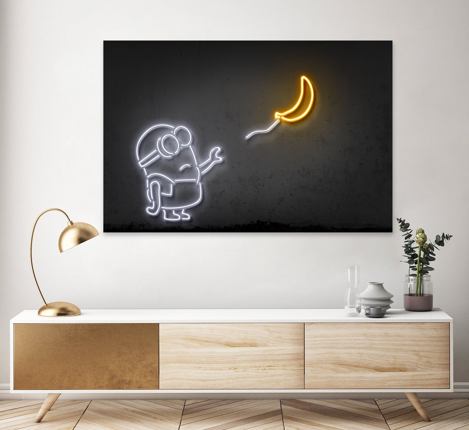 Banana by Octavian Mihai Mielu on GIANT ART - yellow digital drawing