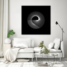 Variations on a Cardioid Theme 243 by Iustina Istrati on GIANT ART - black digital drawing