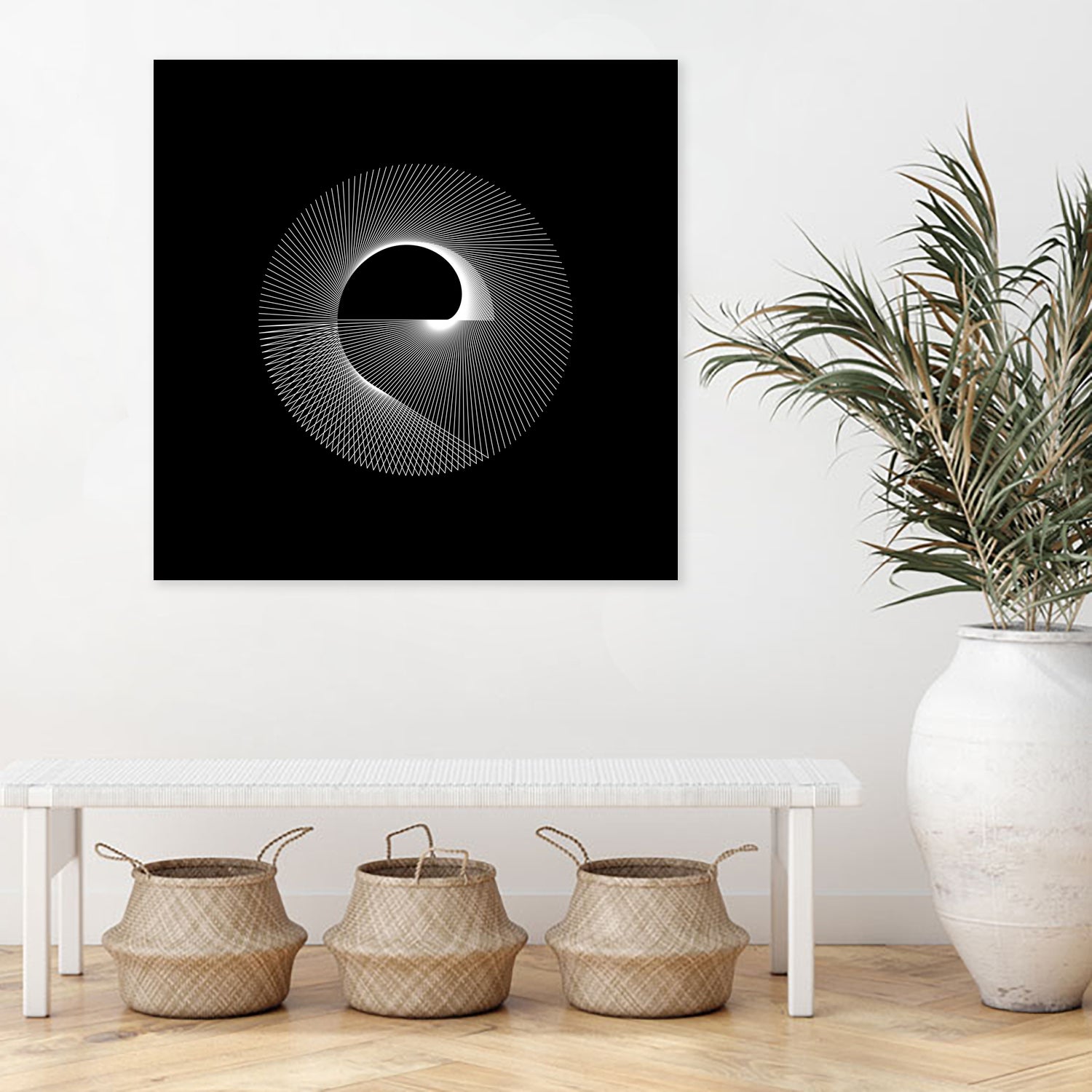 Variations on a Cardioid Theme 243 by Iustina Istrati on GIANT ART - black digital drawing