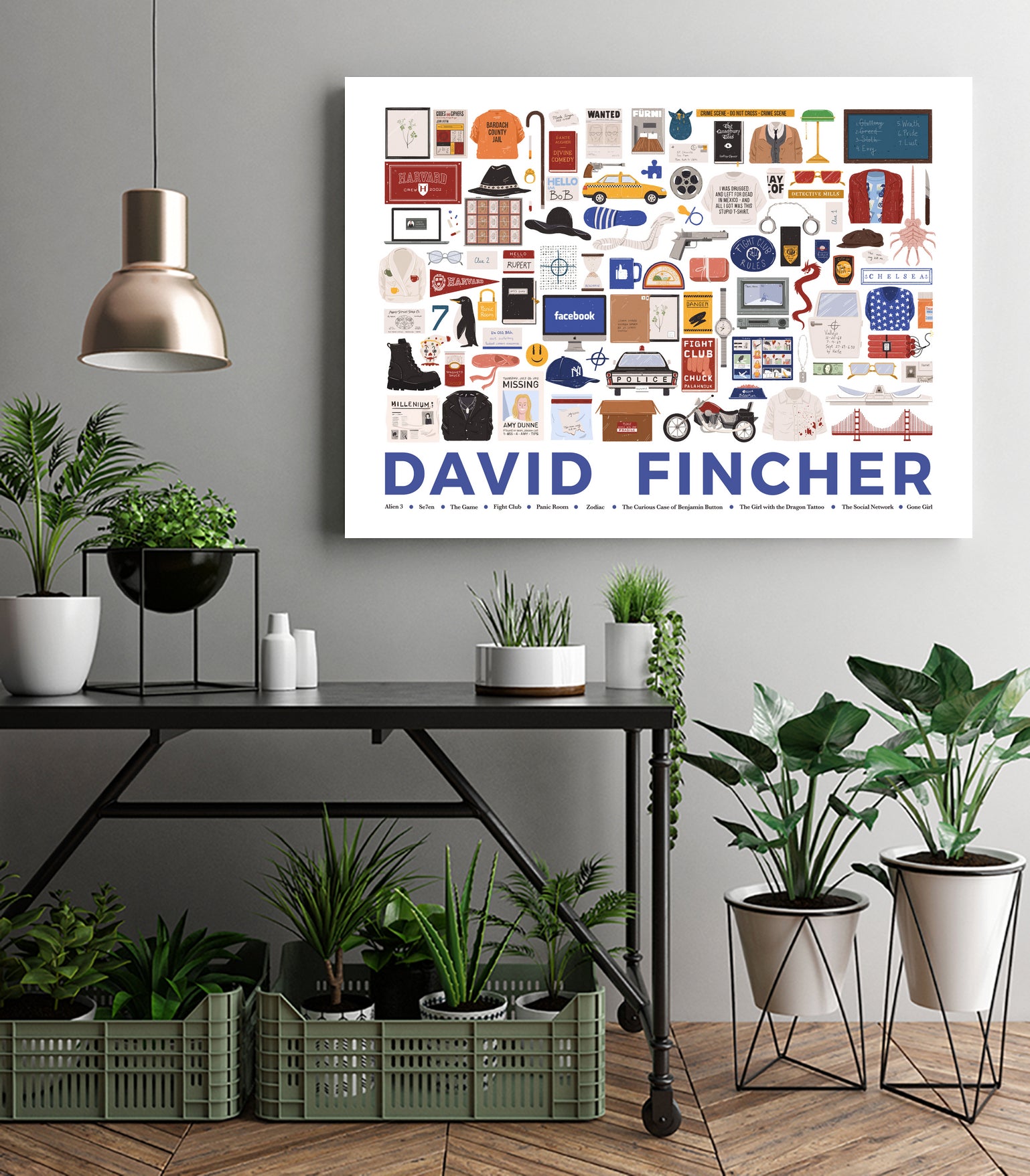 David Fincher by Maria Suarez-Inclan on GIANT ART - digital drawing