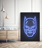 Batman by Octavian Mihai Mielu on GIANT ART - blue 3d art