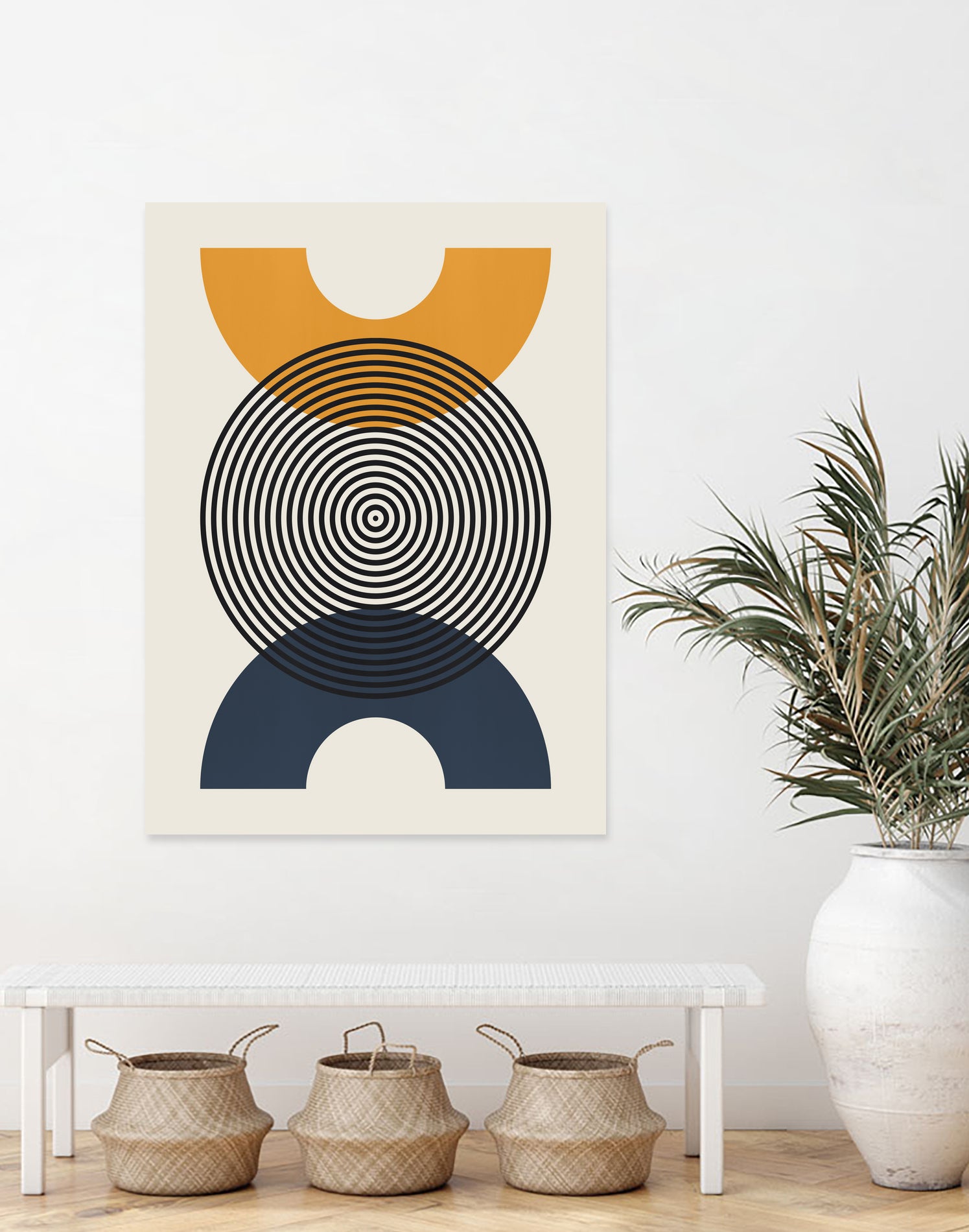 Simplicity VI by Vitor Costa on GIANT ART - blue digital painting