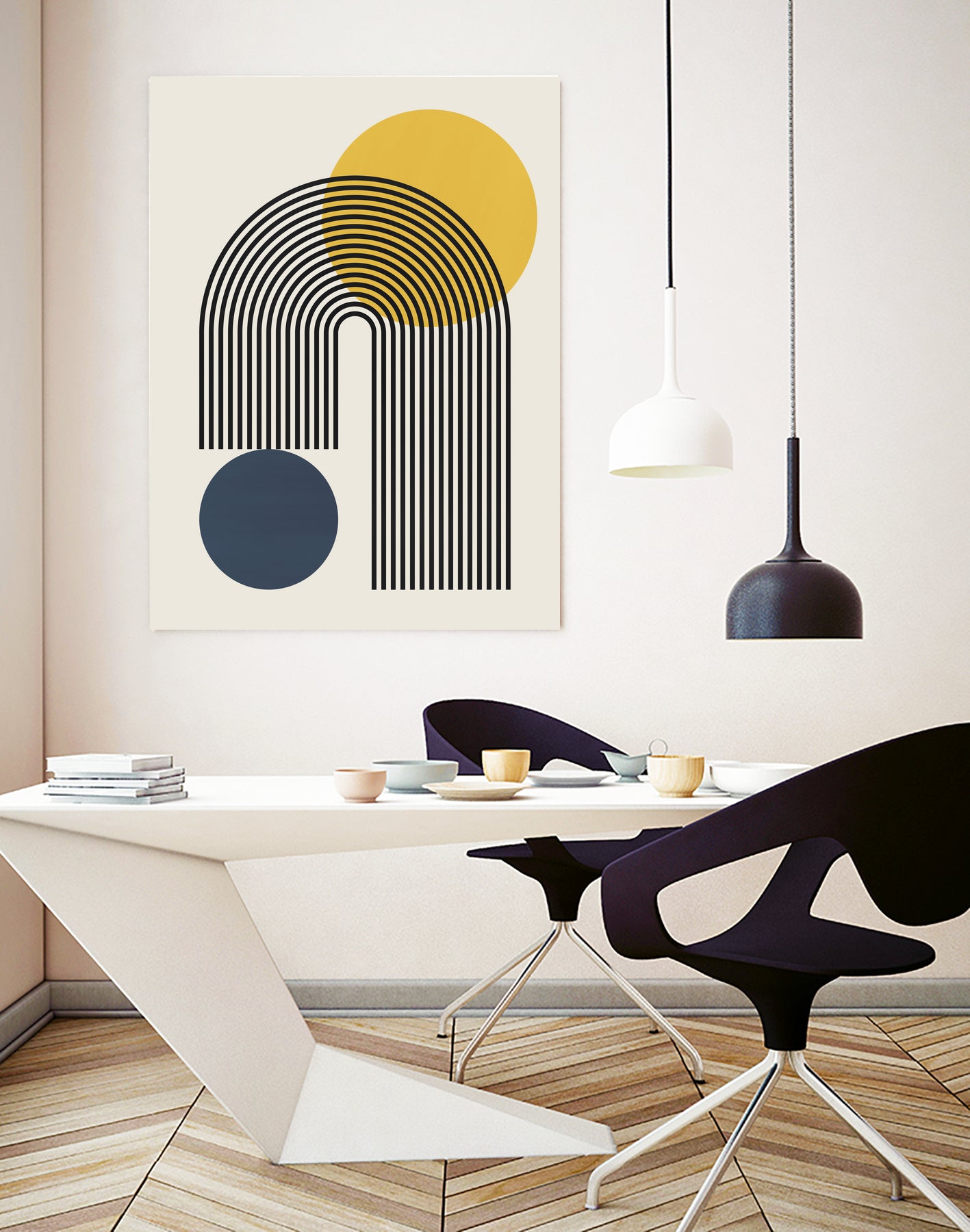 Simplicity XIII by Vitor Costa on GIANT ART - orange digital painting