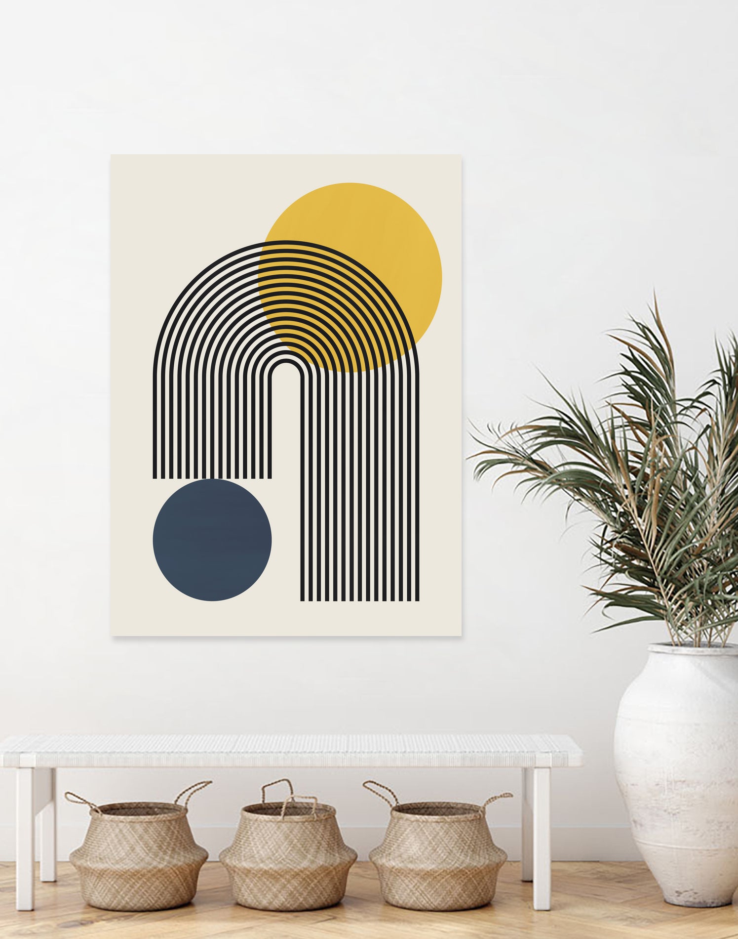 Simplicity XIII by Vitor Costa on GIANT ART - orange digital painting