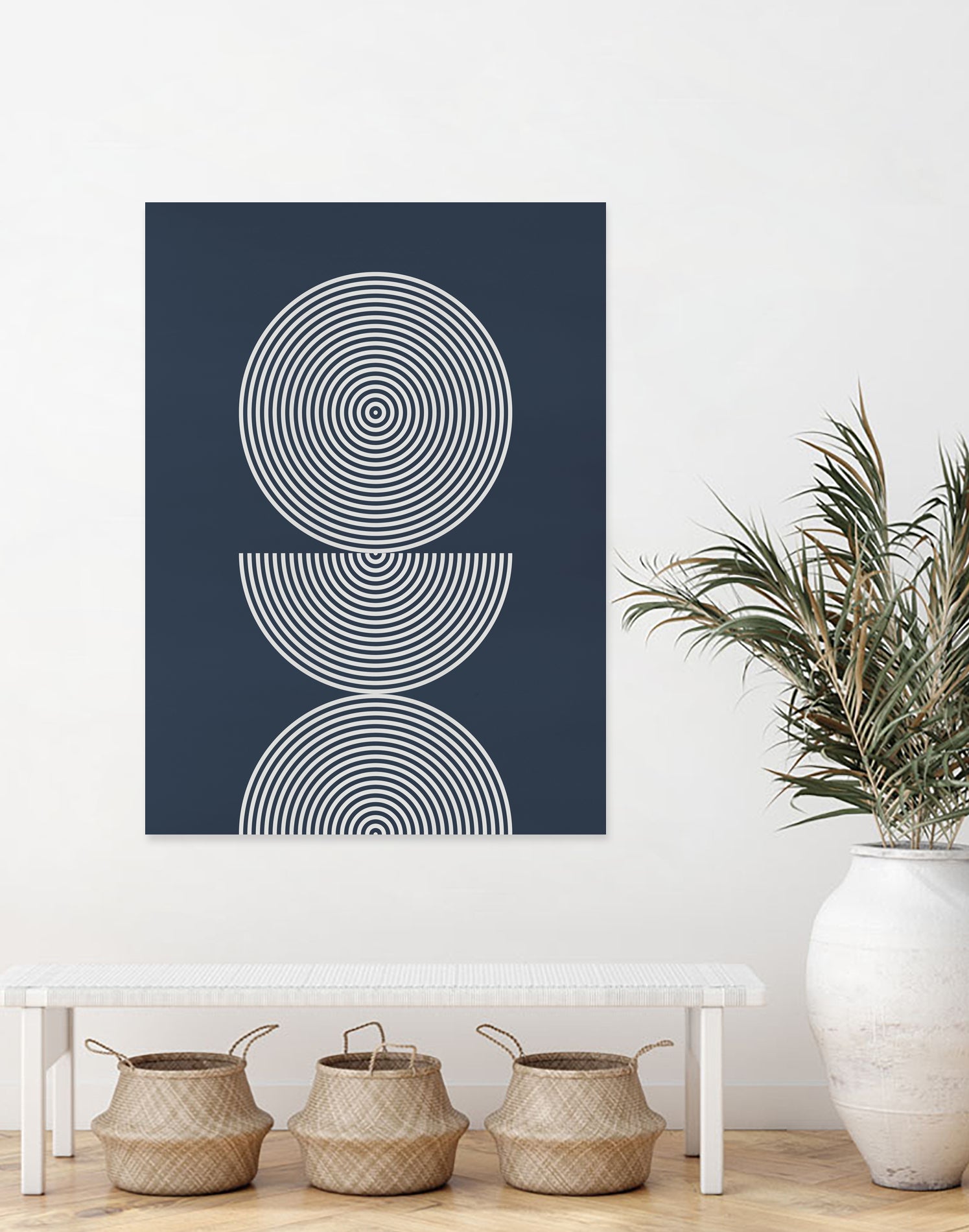 Simplicity XVIII by Vitor Costa on GIANT ART - blue digital painting