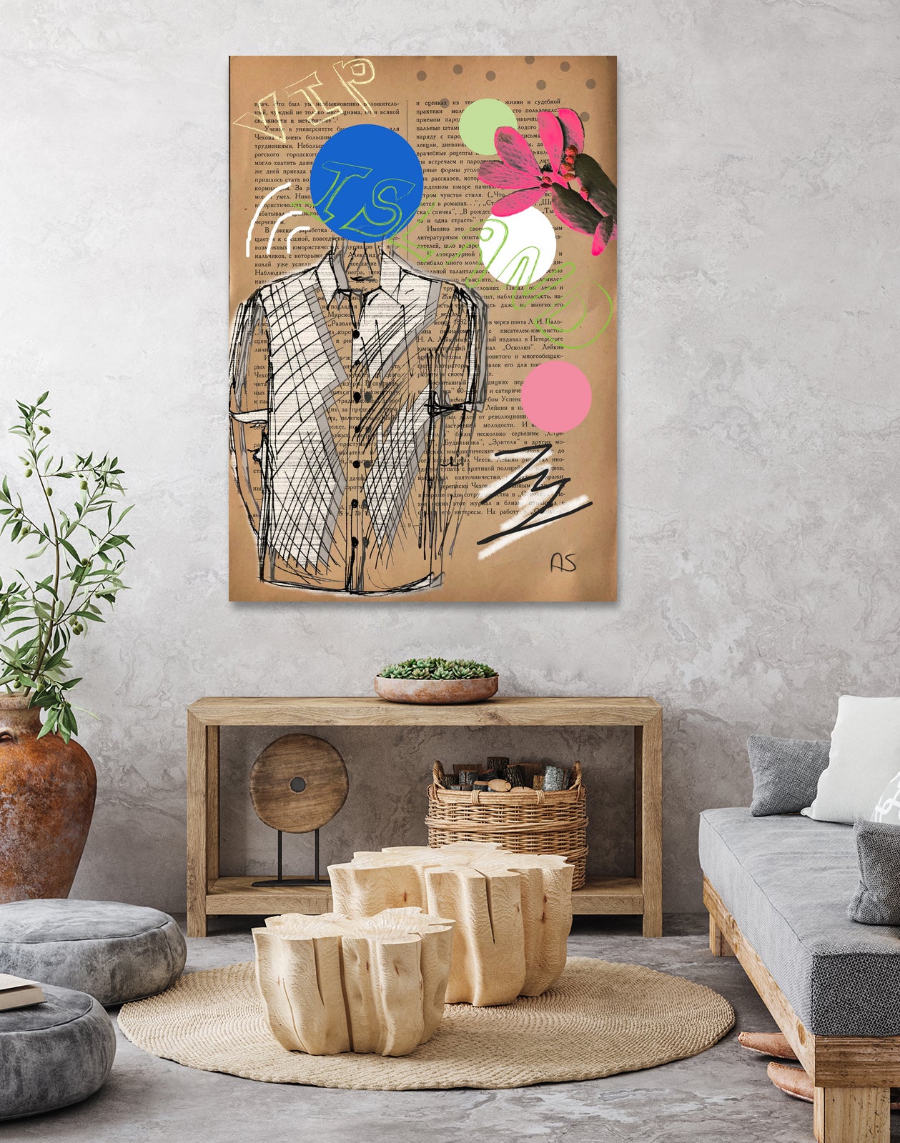 Untitled 6 by Anna Savtchenkov on GIANT ART - brown digital painting