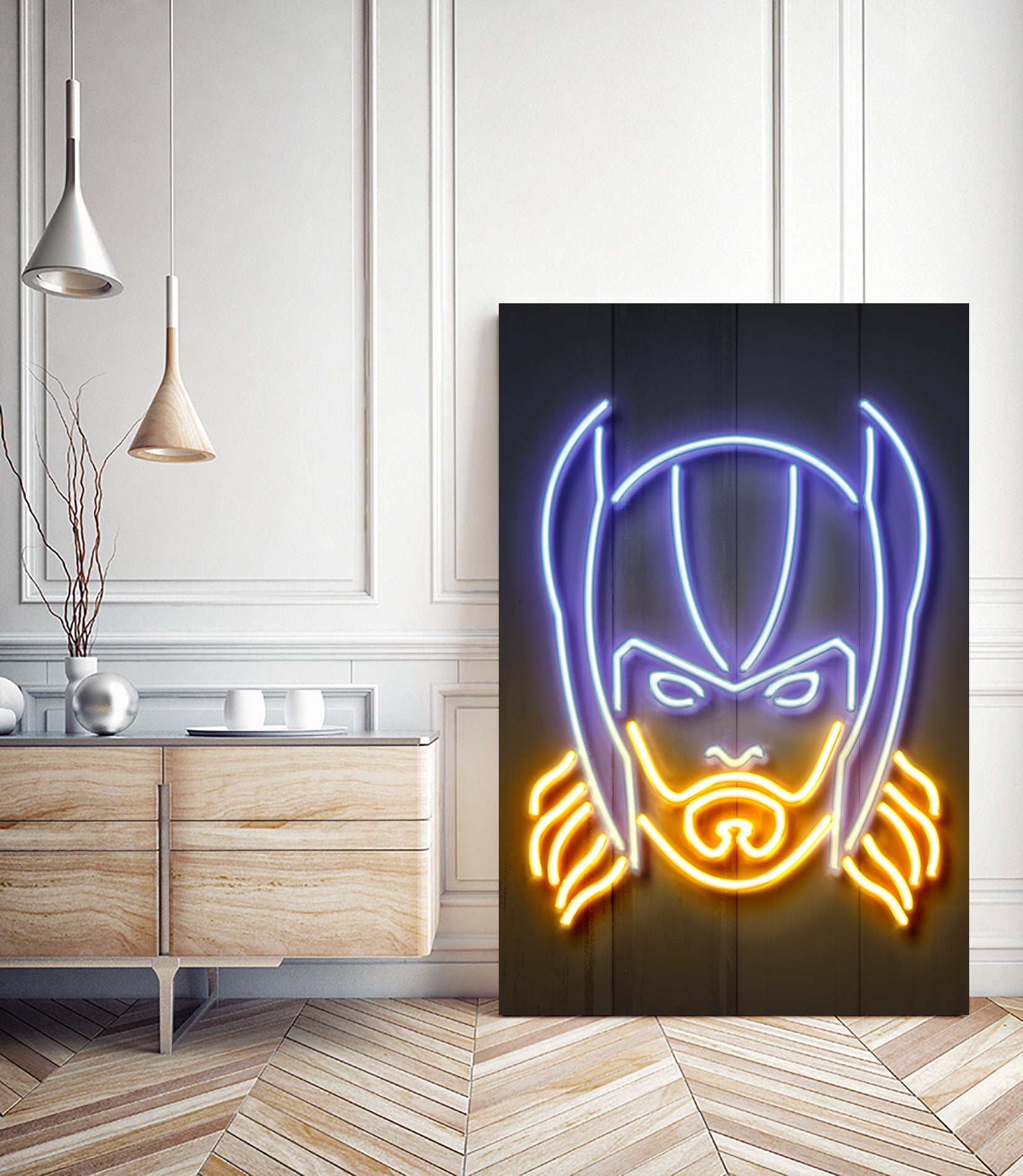 Thor by Octavian Mihai Mielu on GIANT ART - blue character design